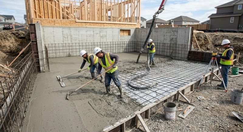 Basement Concrete Pouring in Fort Wayne, IN