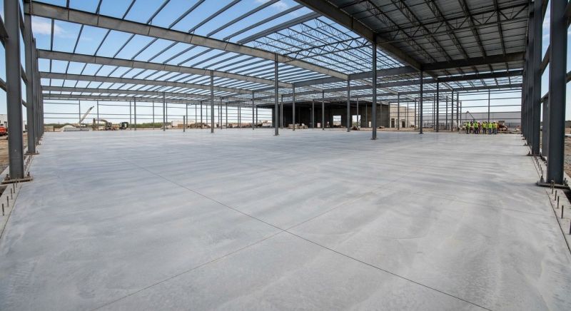Commercial Slab Construction in Spartanburg, SC