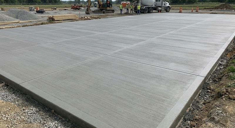 Commercial Slab Installation in Harrisburg, PA