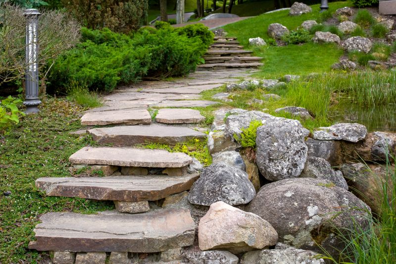 Stepping Stone Paths